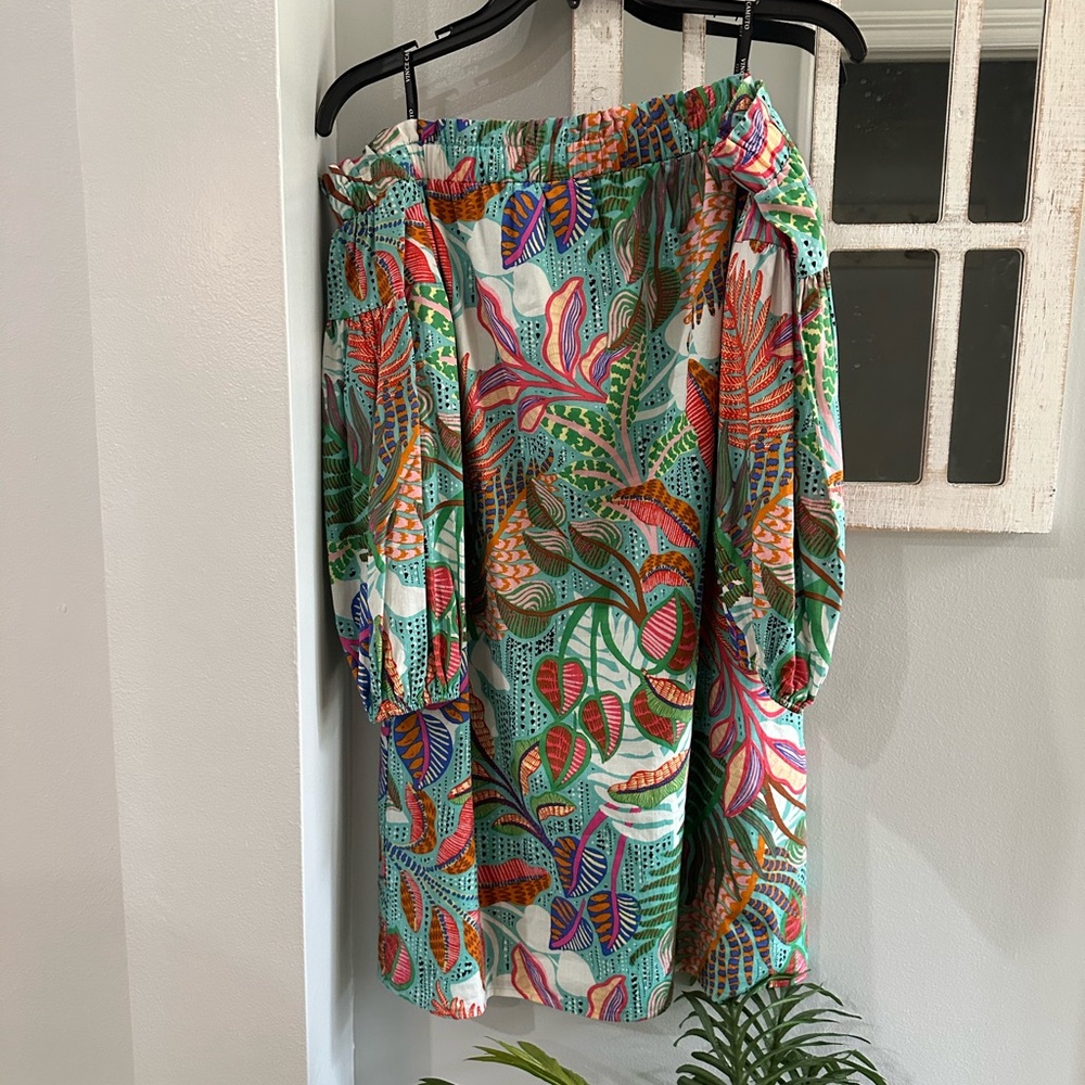 Floral Off-Shoulder Dress
